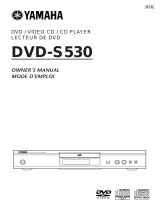 Yamaha DVD-S530 Instrukcja obsługi