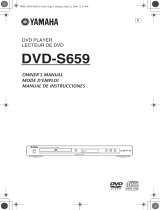 Yamaha DVD-S659 Instrukcja obsługi