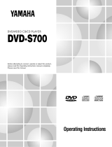 Yamaha DVD-S700 Instrukcja obsługi