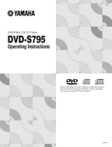 Yamaha DVD-S795 Instrukcja obsługi