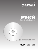 Yamaha DVD-S796 Instrukcja obsługi