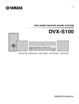 Yamaha DVX-S100 Instrukcja obsługi