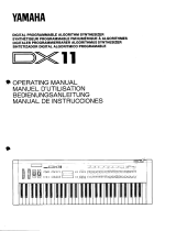 Yamaha DX11 Instrukcja obsługi