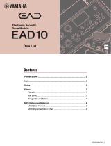 Yamaha EAD10 Karta katalogowa