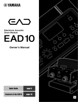 Yamaha EAD10 Drum Module Instrukcja obsługi