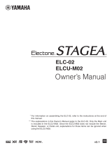 Yamaha ELCU-M02 Instrukcja obsługi
