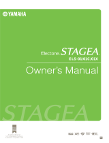 Yamaha Electone Stagea 01X Instrukcja obsługi