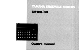 Yamaha EM-100 EM-80 Instrukcja obsługi