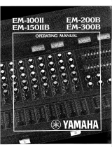 Yamaha EM-100II Instrukcja obsługi