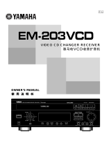 Yamaha EM-203VCD Instrukcja obsługi