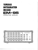 Yamaha EM-95 Instrukcja obsługi