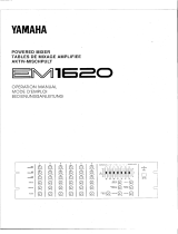Yamaha EM1620 Instrukcja obsługi