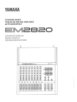 Yamaha EM2820 Instrukcja obsługi