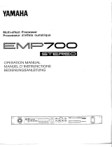 Yamaha EMP700 Instrukcja obsługi