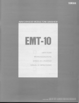 Yamaha EMT-10 Instrukcja obsługi