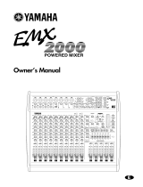 Yamaha EMX 2000 Instrukcja obsługi