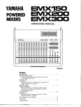 Yamaha EMX150 Instrukcja obsługi