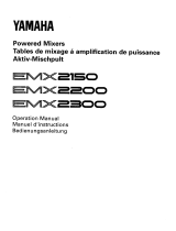 Yamaha EMX2150 Instrukcja obsługi