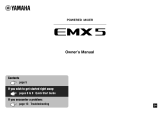 Yamaha EMX5 Instrukcja obsługi