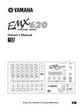 Yamaha EMX620 Instrukcja obsługi