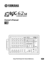 Yamaha EMX62M Instrukcja obsługi