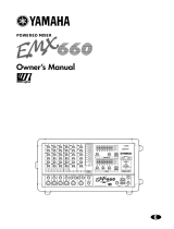Yamaha EMX660 Instrukcja obsługi