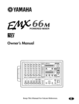 Yamaha EMX66M Instrukcja obsługi