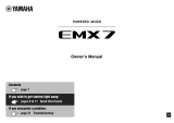Yamaha EMX7 Instrukcja obsługi