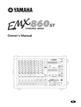 Yamaha EMX860ST Instrukcja obsługi