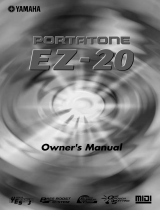 Yamaha Portatone EZ-J23 Instrukcja obsługi
