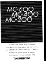 Yamaha MC-400 Instrukcja obsługi
