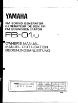 Yamaha FB-01 Instrukcja obsługi
