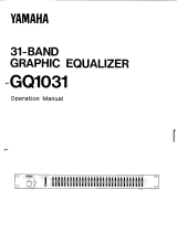 Yamaha GQ1031BII Instrukcja obsługi