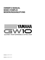 Yamaha GW10 Instrukcja obsługi