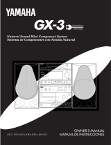 Yamaha GX-5 Instrukcja obsługi
