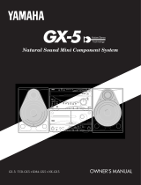 Yamaha GX-5 Instrukcja obsługi