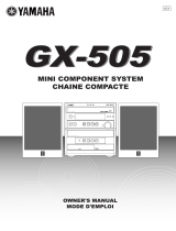 Yamaha GX-505 Instrukcja obsługi