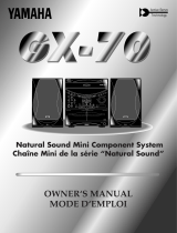 Yamaha GX-70 Instrukcja obsługi