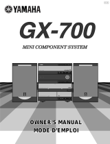 Yamaha GX700 Instrukcja obsługi