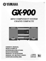 Yamaha GX900 Instrukcja obsługi