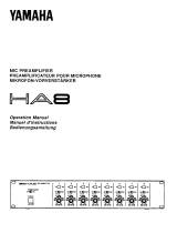 Yamaha HA8 Instrukcja obsługi