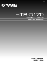 Yamaha HTR-5170 Instrukcja obsługi