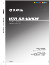 Yamaha HTR-5240RDS Instrukcja obsługi