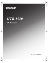 Yamaha HTR-5930 Instrukcja obsługi