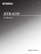 Yamaha HTR-6250 Instrukcja obsługi