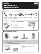Yamaha HTR-9063 instrukcja obsługi