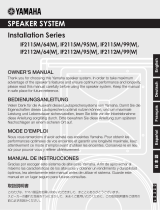 Yamaha IF2112M/64(W), IF2112M/95(W),IF2112M/99(W) Instrukcja obsługi