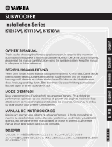 Yamaha IS1118 Instrukcja obsługi