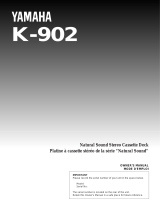 Yamaha K-902 Instrukcja obsługi