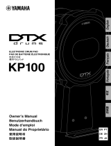 Yamaha KP100 Instrukcja obsługi